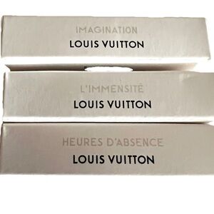 Louis Vuitton Heures D'Absence Imagination L’Immensité 2ml x 3 Perfume Samples.